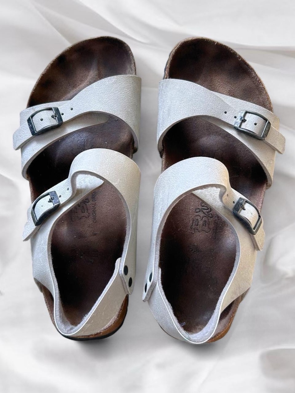 Cream White Birki’s Sandals